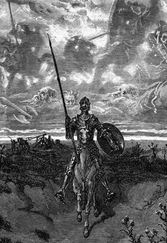 Don Chisciotte illustrato da Gustave Dore