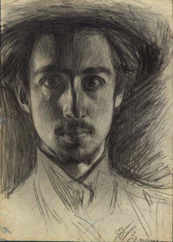 Domenico Baccarini, Autoritratto