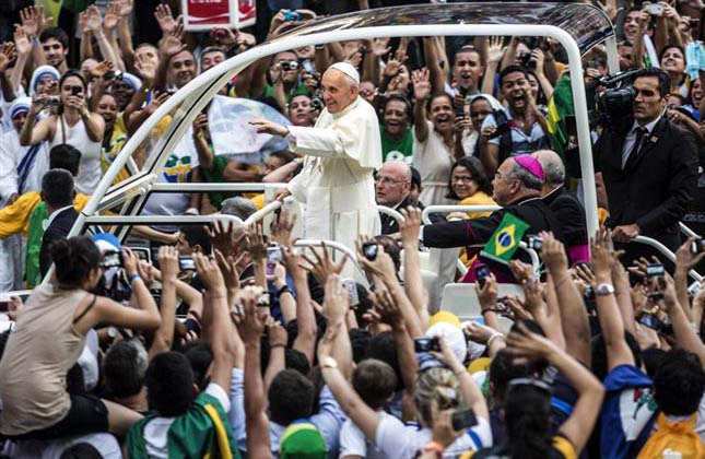 Papa Francesco in Brasile Papa Francesco in Brasile