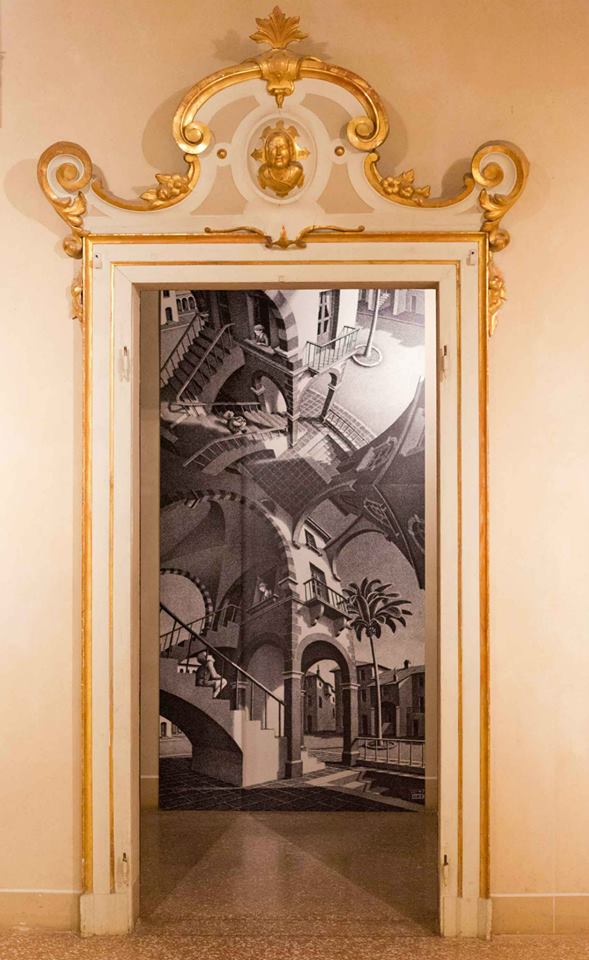 Escher, allestimento mostra